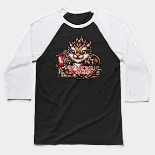 Chinese New Year 2024 Wood Dragon Baseball T-Shirt